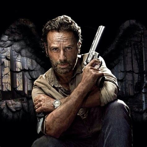 rick grimes gun|rick grimes holding gun.